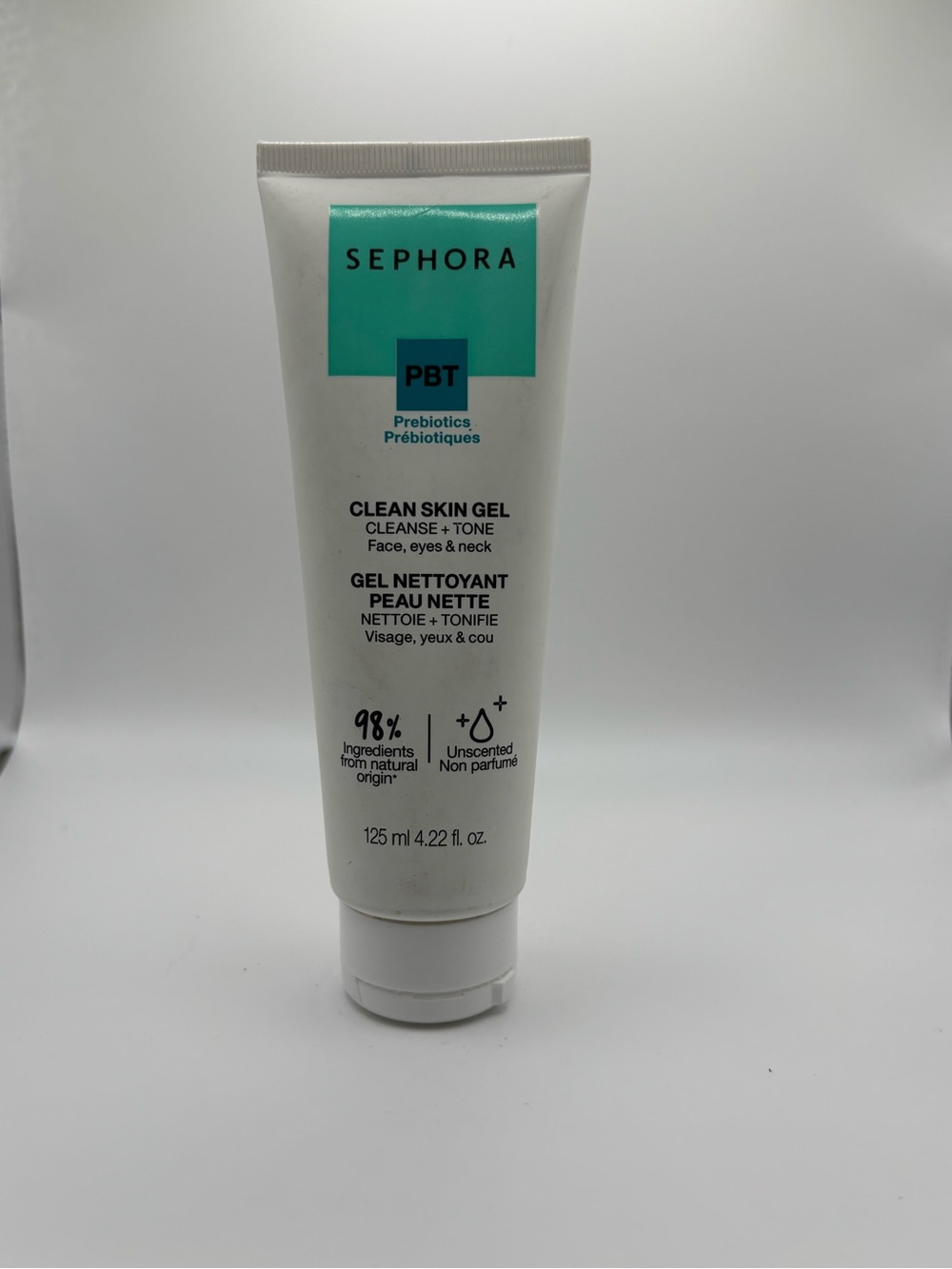 Sephora Collection PBT Prebiotics Clean Skin Gel Cleanser 4.22 oz 125ml New - Picture 2 of 7